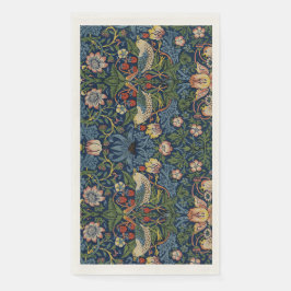 Patronen in een bloemenboom servet