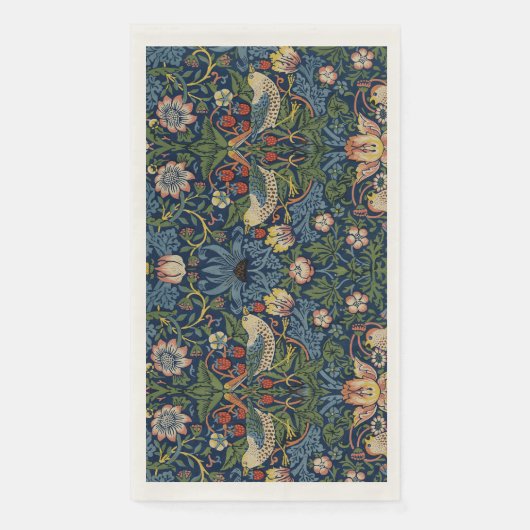 Patronen in een bloemenboom servet (Voorkant)