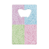 patronen met slangen creditkaart flessenopener (Achterkant)