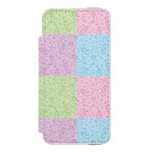 patronen met slangen incipio iPhone portemonnee hoesje (Voorkant Agenda)