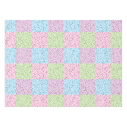 patronen met slangen tafelkleed (Voorkant (Horizontaal))