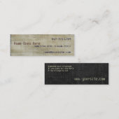 Patronen Mini Visitekaartje (Voorkant / Achterkant)