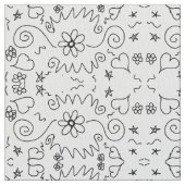 patronen tekenen stof (Close Up)