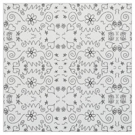 patronen tekenen stof