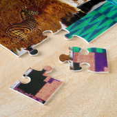 "Patronen van Afrika" Legpuzzel (Zijkant)
