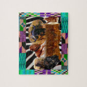 "Patronen van Afrika" Legpuzzel (Verticaal)