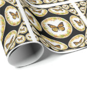 Patronen van de grote canvas tas van de monboogvli cadeaupapier (Rol Hoek)