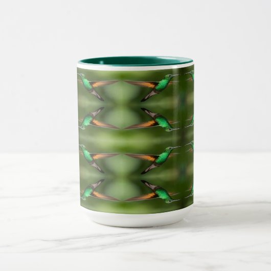 Patronen van dieren mok (Midden)