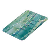 Patronen van een Agave plant Magneet (Linkerzijde)