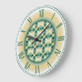 Patronen van lichte wandklok (Hoek)