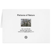 Patronen van Natuur (Achterkant Horizontaal)