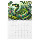 Patronen van Natuur - Oerwoud Dieren Kalender (Feb 2026)