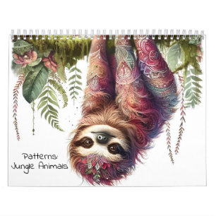 Patronen van Natuur - Oerwoud Dieren Kalender