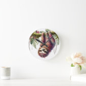Patronen van Natuur - Oerwoud Sloth Ronde Klok (Huis)