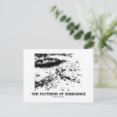 Patronen van opkomst (Dalmatische optische illusie Briefkaart (Staand voorkant)