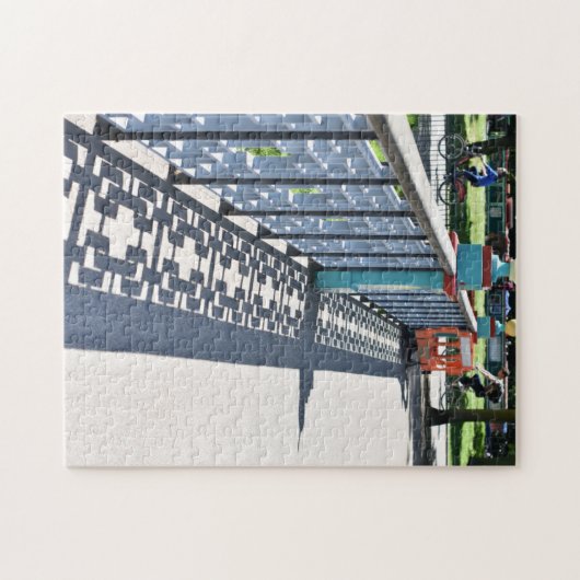 Patronen, Victoria Park Tower Hamlets London UK Legpuzzel (Horizontaal)