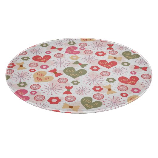 Patronen voor Moederdag Snijplank (Hoek)