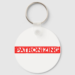Patronistisch stempel sleutelhanger