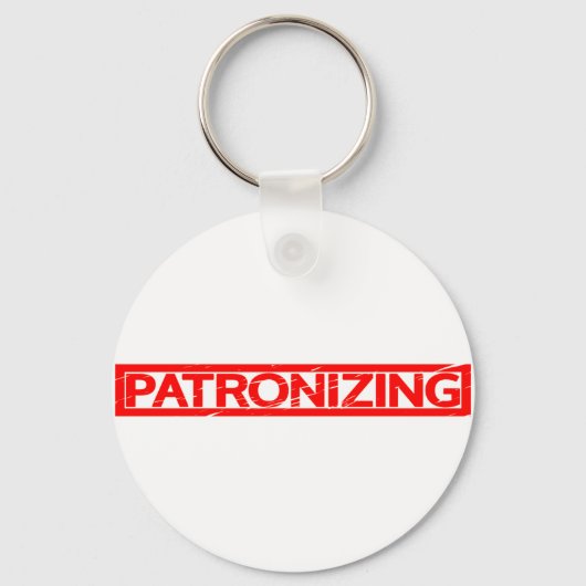 Patronistisch stempel sleutelhanger (Voorkant)