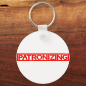 Patronistisch stempel sleutelhanger (Achterkant)