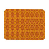 patroon77 DECORATIEF ORANJE ORANJE-RED PATROON SCR Magneet (Horizontaal)