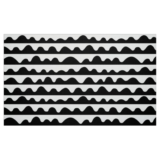 Patroon 020815 - zwart op wit stof (Fat Quarter)