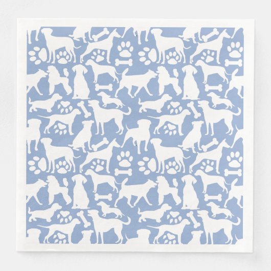 patroon 02.b LBlue BG Servet (Voorkant)