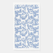 patroon 02.b LBlue BG Servet (Voorkant)