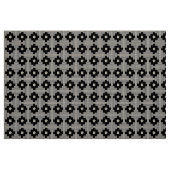Patroon 061214 - Wit op Zwart Stof (Fat Quarter)