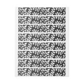 Patroon 10 bladeren (Vel)