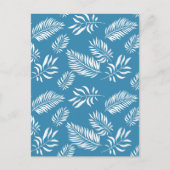 Patroon 13 bladeren briefkaart (Voorkant)