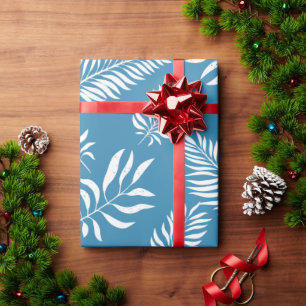 Patroon 13 bladeren cadeaupapier