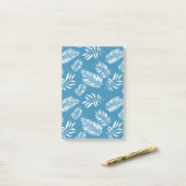 Patroon 13 bladeren post-it® notes (Op bureau)