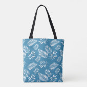 Patroon 13 bladeren tote bag (Achterkant)