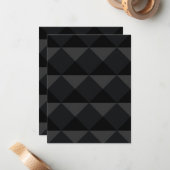 Patroon 16 notitiekaartje (Voorkant / Achterkant in situ)