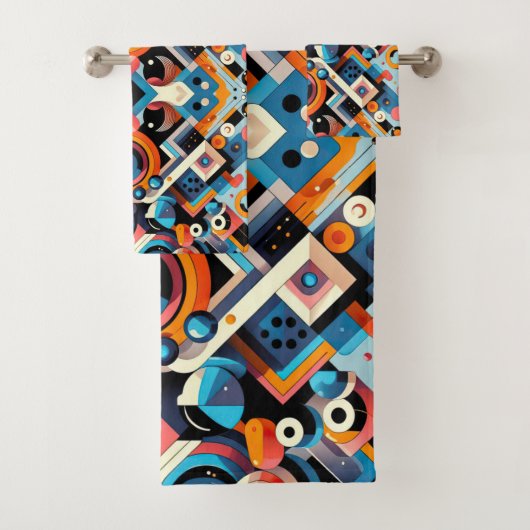 Patroon 1 bad handdoek (Insitu)