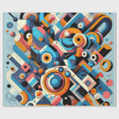 Patroon 1 cadeaupapier (Vlak)