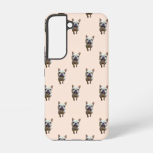 Patroon_1_Franse bulldog_1 Samsung Galaxy Hoesje