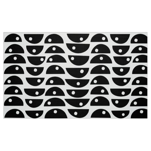 Patroon 220816 - zwart stof (Fat Quarter)