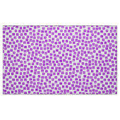 Patroon 270715 - Paars en wit Stof (Fat Quarter)