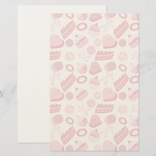 patroon 2 briefpapier (Voorkant / Achterkant)