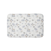 patroon 2 doedelen badmat (Voorkant)