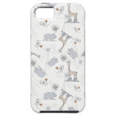 patroon 2 doedelen Case-Mate iPhone case (Achterkant)