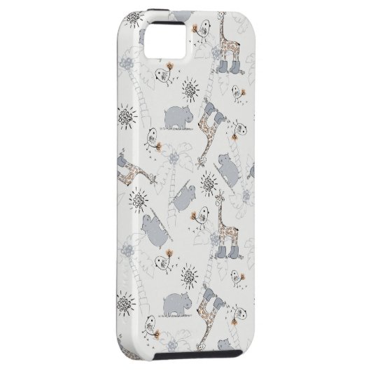 patroon 2 doedelen Case-Mate iPhone case (Back/Rechts)