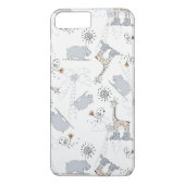 patroon 2 doedelen Case-Mate iPhone case (Achterkant)
