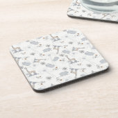 patroon 2 doedelen drankjes onderzetter (Linkerzijde)