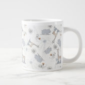 patroon 2 doedelen grote koffiekop (Rechts)