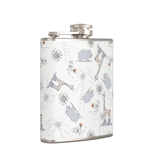 patroon 2 doedelen heupfles (Rechts)