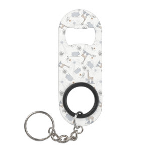 patroon 2 doedelen sleutelhanger flessenopener