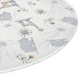 patroon 2 doedelen snijplank (Hoek)